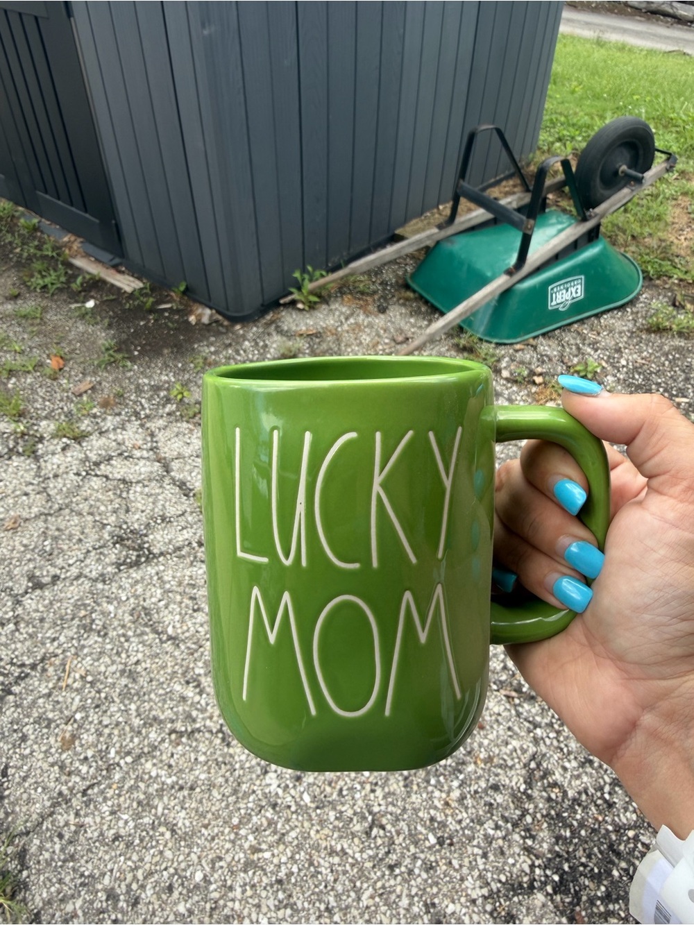 Rae Dunn- Lucky Mom mug